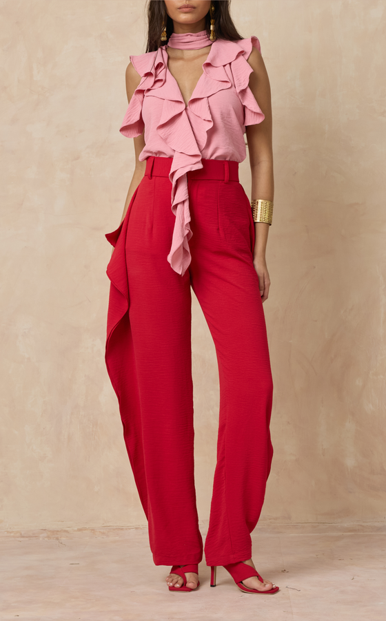 ARUBA PANTS - SCARLET