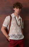 SAN REMO POLO - OFF WHITE LACE w/Emblem 2