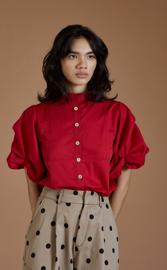 CAMIA TOP - RED