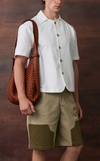 CYPRUS SHIRT - WHITE OXFORD
