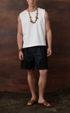 KOSHI SHORTS - BLUE DENIM