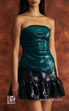 DESIGNER SAMPLE SEQUINED TUBE TOP - DSS3