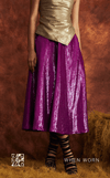 DESIGNER SAMPLE SEQUINED MIDI SKIRT - DSS4