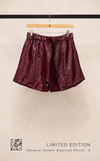 DESIGNER SAMPLE SEQUINED SHORTS - DSS2