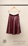 DESIGNER SAMPLE SEQUINED MIDI SKIRT - DSS4