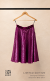 DESIGNER SAMPLE SEQUINED MIDI SKIRT - DSS4