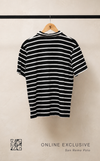 ONLINE EXCLUSIVE SAN REMO POLO BLACK STRIPES