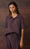 SAN REMO POLO - PURPLE CHEVRON