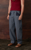 BENGAL PANTS - BLUE DENIM STRIPES
