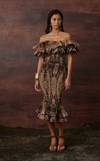VENEZIA MIDI SKIRT -  BOHEMIA MULTI