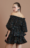 BOGOTA TOP - VINTAGE BLACK FLORAL