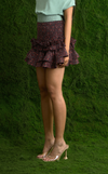 VALLETA SKIRT - VERMILION GREEN LOTUS