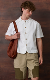 CYPRUS SHIRT - WHITE OXFORD