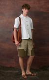 CYPRUS SHIRT - WHITE OXFORD