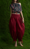 JUMEIRAH PANTS - MAROON