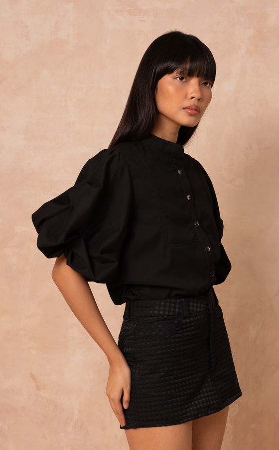 CAMIA TOP - BLACK