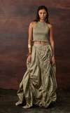 LUKLA SKIRT - LIGHT TAUPE (PRE ORDER)