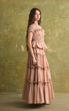 AKITA SKIRT - BLUSH STRIPES (PRE ORDER)