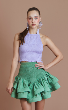  VIDA SKIRT - PISTACHIO (PRE ORDER)