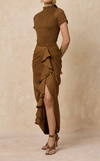 FLORA SKIRT - BRONZE