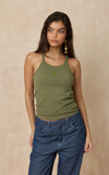 TONIA TANK TOP - OLIVE