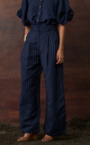 BALI PANTS - NAVY PINSTRIPES