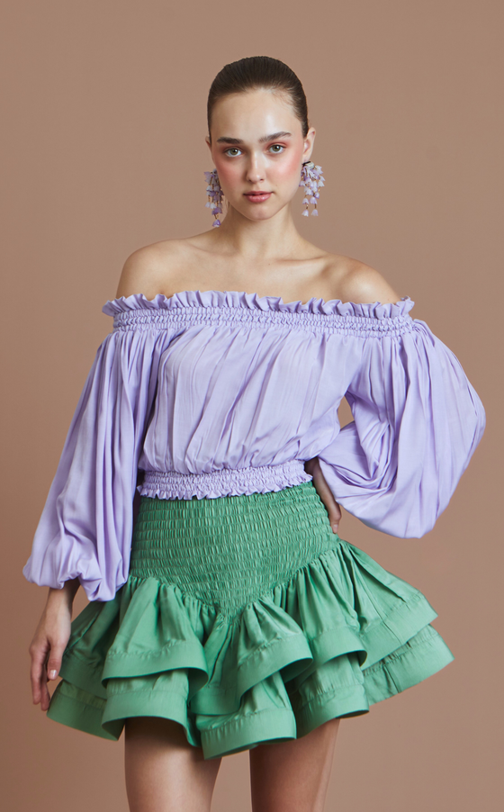 VIDA SKIRT - PISTACHIO (PRE ORDER)