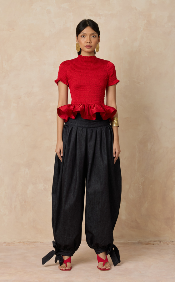 JUMEIRAH PANTS -DENIM (PRE ORDER)