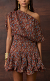 GOBI SKIRT - TERRACOTTA FLORAL