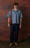 LUANG PRABANG TOP - DENIM CHAMBRAY