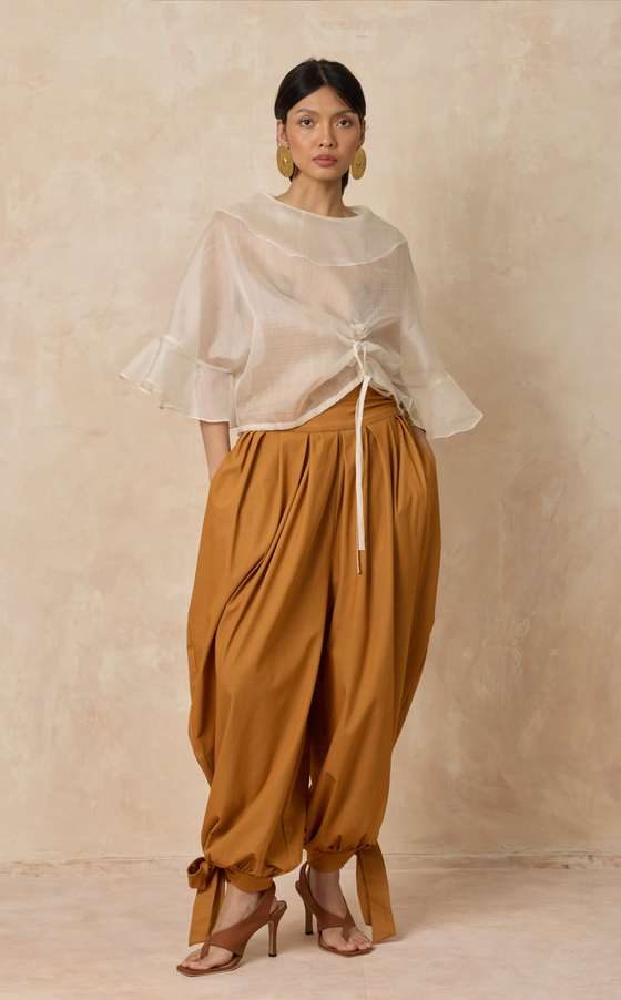 JUMEIRAH PANTS -OCHRE