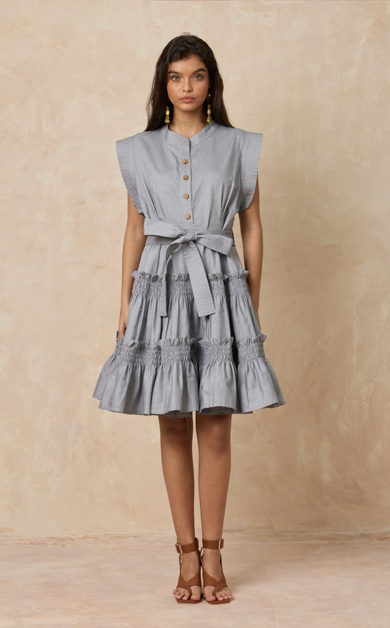AKITA DRESS - GRAY