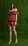 AYDA SKIRT - PETAL ABSTRACT