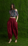 JUMEIRAH PANTS - MAROON