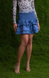 VALLETA SKIRT - BLUE TWILL