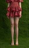 AYDA SKIRT - PETAL ABSTRACT