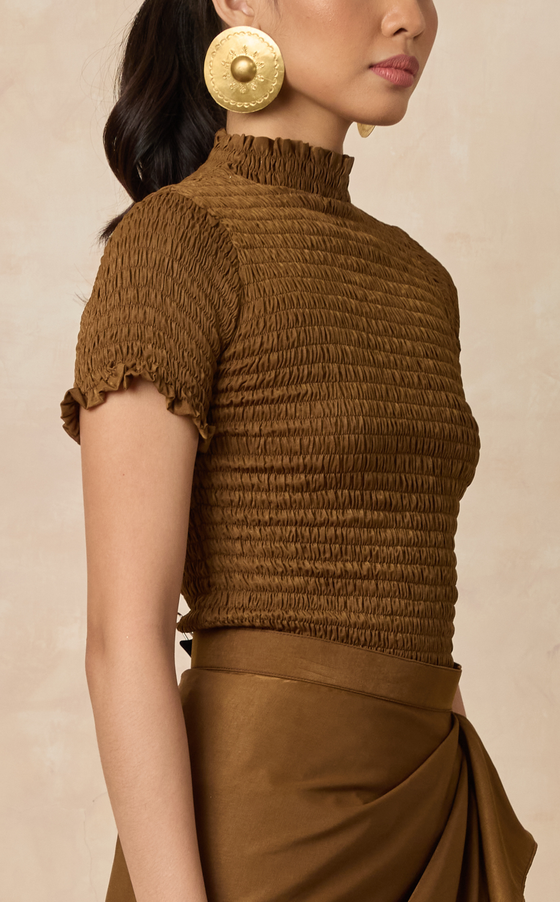 POMPEII TOP - BRONZE