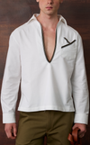 NEPAL SHIRT - WHITE OXFORD