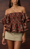 ROMA TOP - ORANGE GEO