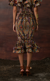 VENEZIA MIDI SKIRT -  BOHEMIA MULTI