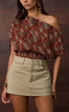 ATTA TOP - ORANGE GEO