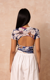 BAGHDAD TOP - WHITE JASMINE