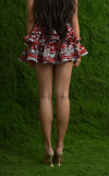 AYDA SKIRT - CRIMSON BOTANICAL