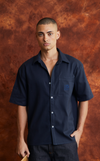 NAGANO POLO - NAVY OXFORD