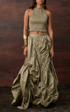 LUKLA SKIRT - LIGHT TAUPE (PRE ORDER)