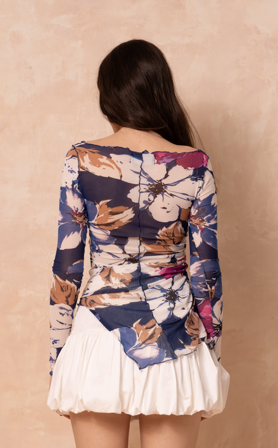 KORA TOP -  WHITE JASMINE