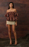 ROMA TOP - ORANGE GEO
