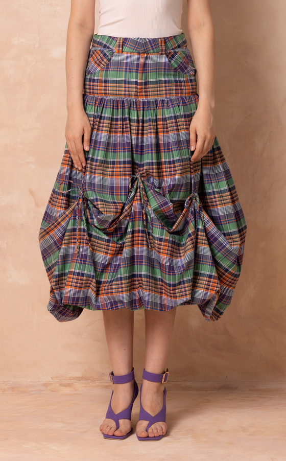 NIAGARA SKIRT - PACIFIC PLAID