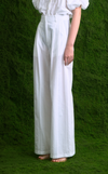 BALI PANTS - WHITE COTTON STRIPES