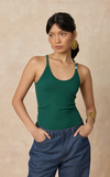BHUTAN TANK TOP - MOSS